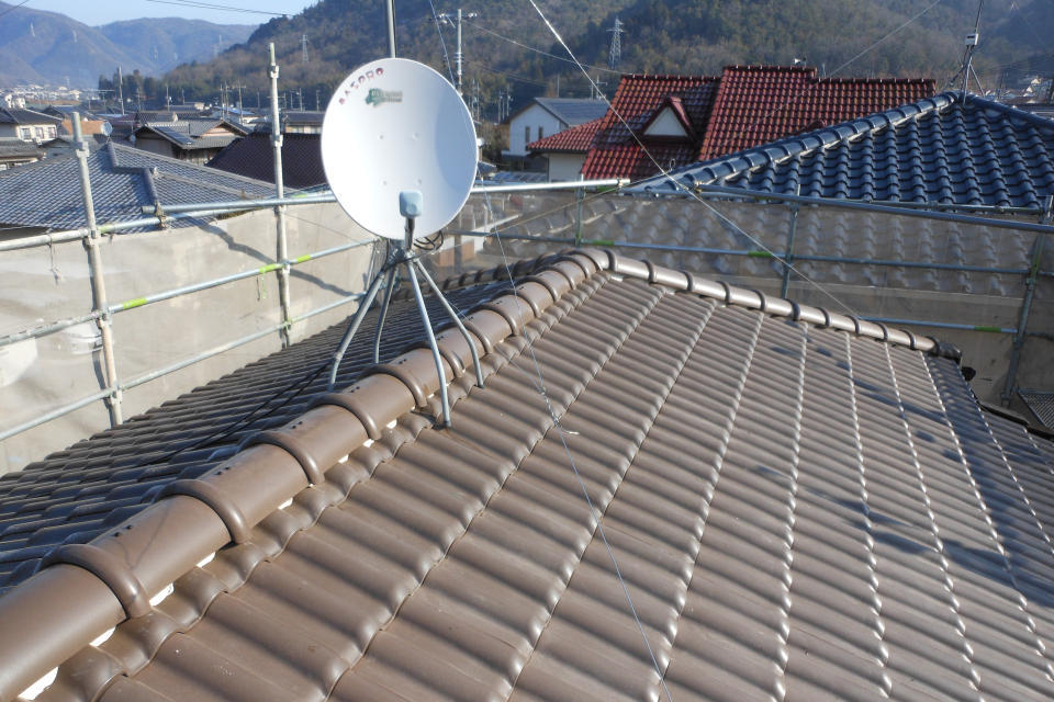 葺き替え工事 和気郡施行後の画像